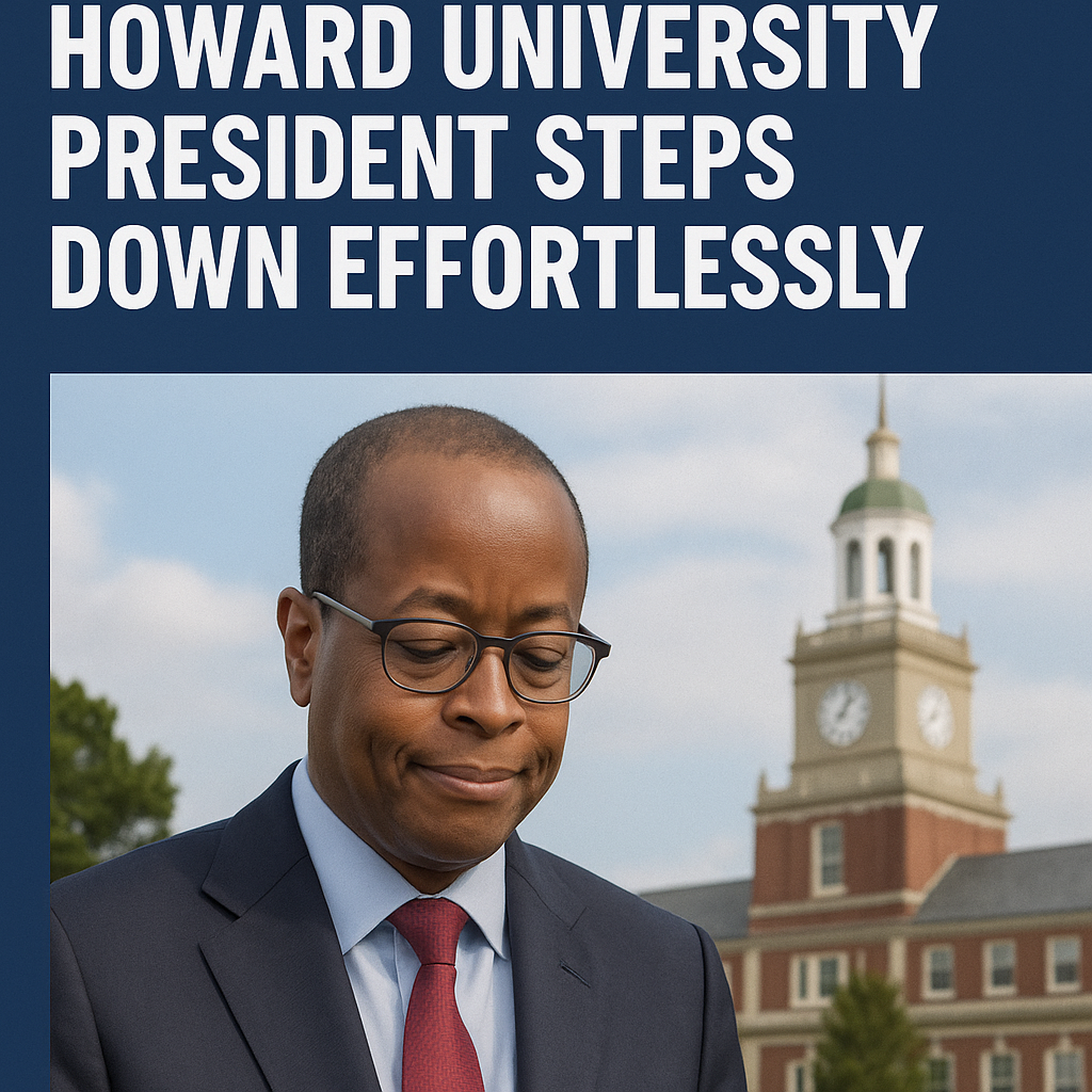 Generate a high-quality, relevant image prompt for an article about: Stunning News: Howard Universit
