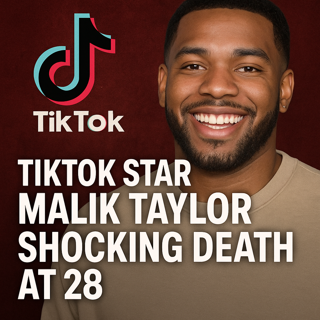 Generate a high-quality, relevant image prompt for an article about: TikTok Star Malik Taylor: Shock