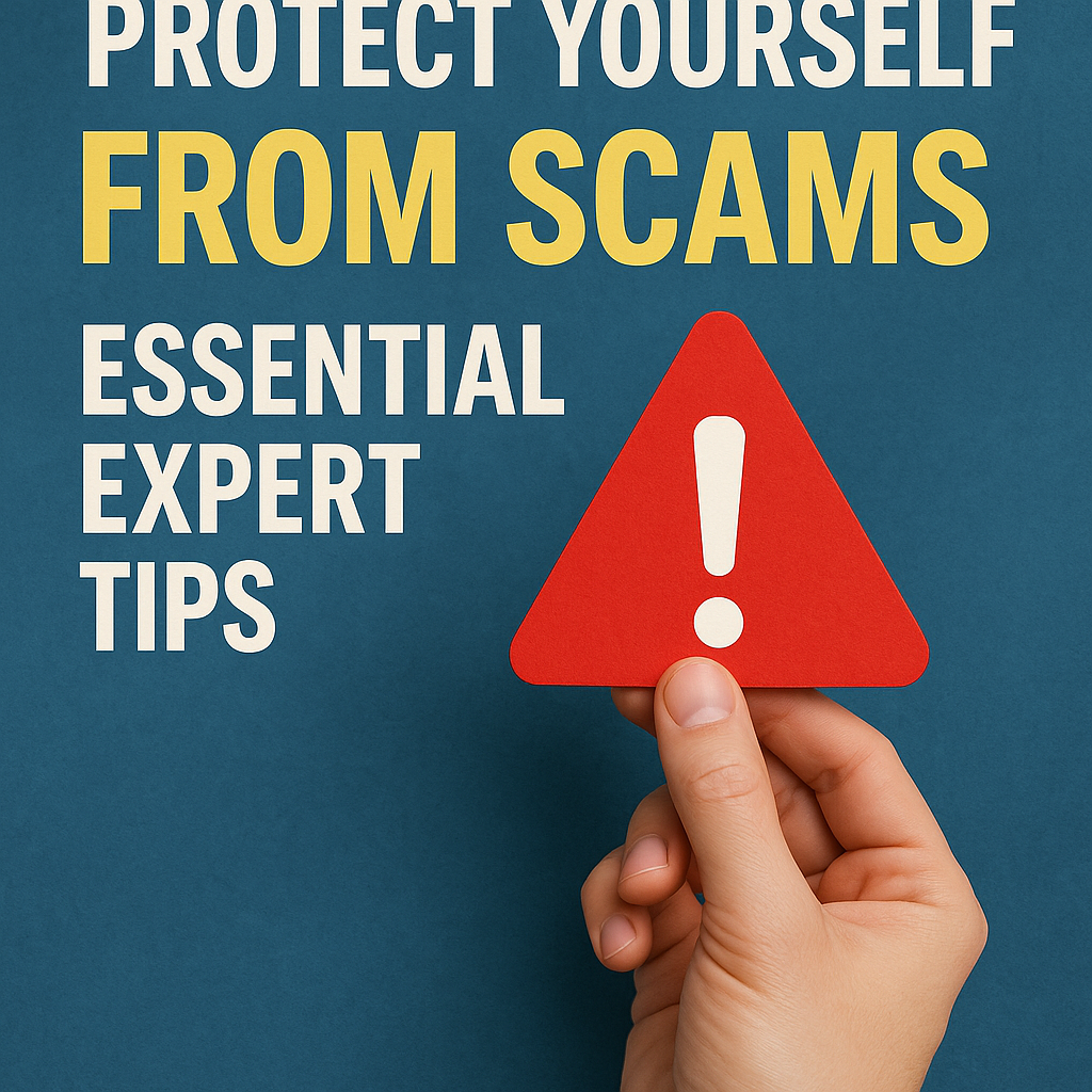 Generate a high-quality, relevant image prompt for an article about: Protect Yourself from Scams: Es