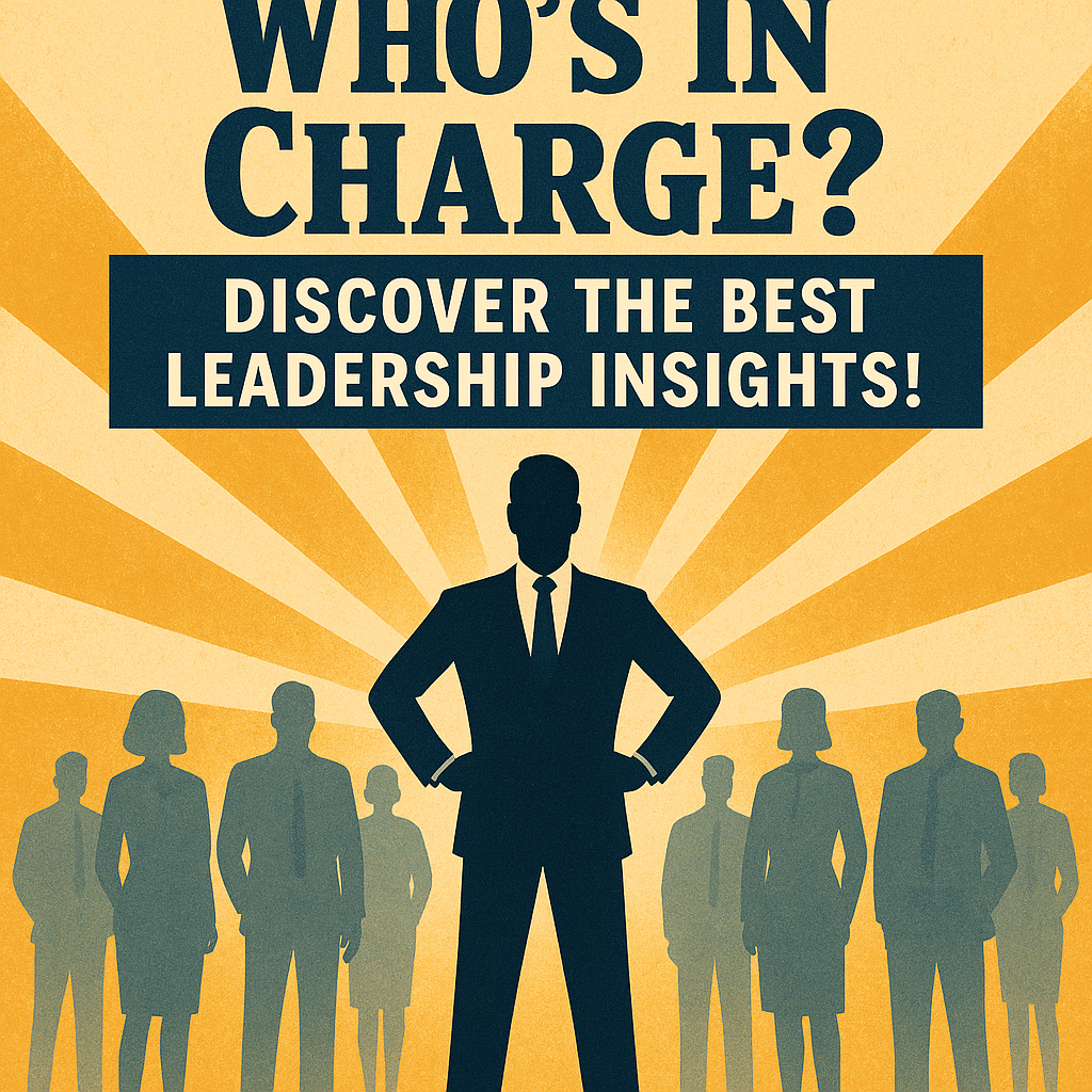Generate a high-quality, relevant image prompt for an article about: Who’s In Charge? Discover the B
