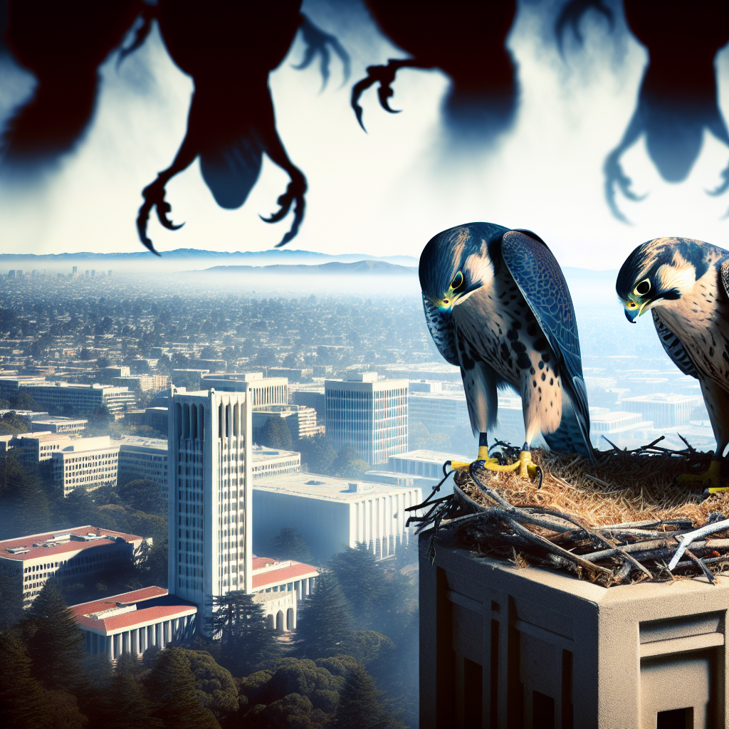 Concerns of Avian Flu Rise as Berkeley Falcon Annie and Mate Disappear