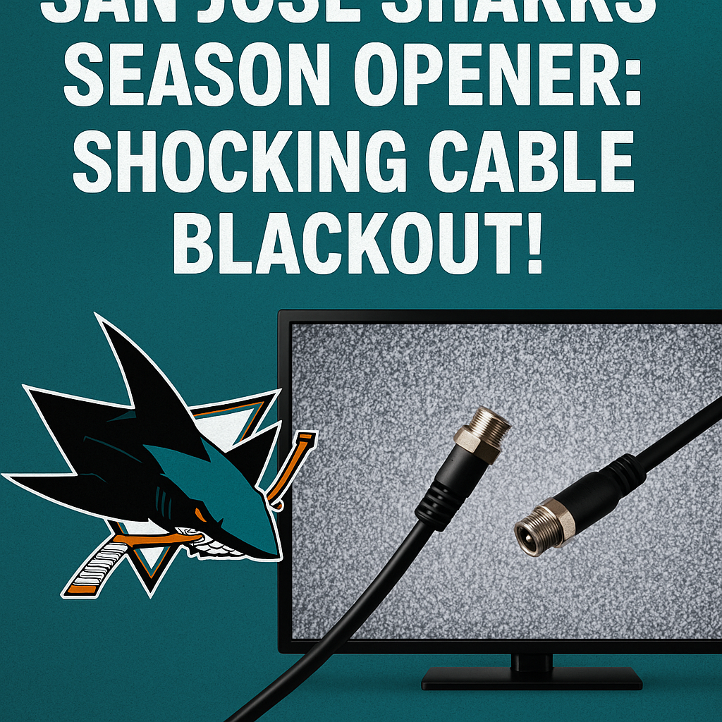Generate a high-quality, relevant image prompt for an article about: San Jose Sharks’ Season Opener: