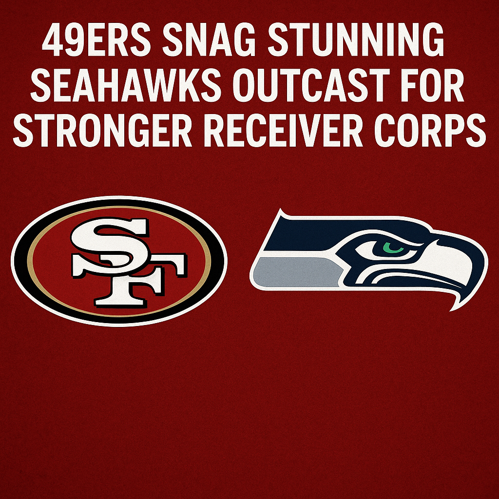 Generate a high-quality, relevant image prompt for an article about: 49ers Snag Stunning Seahawks Ou