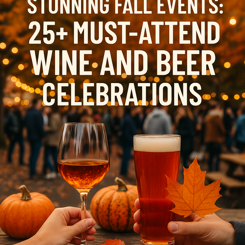 Generate a high-quality, relevant image prompt for an article about: Stunning Fall Events: 25+ Must-