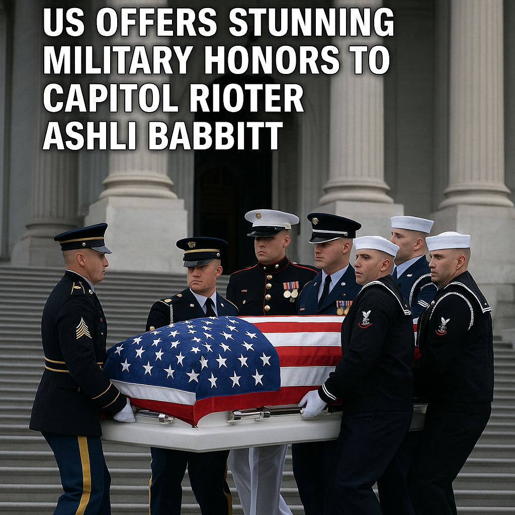 Generate a high-quality, relevant image prompt for an article about: US Offers Stunning Military Hon