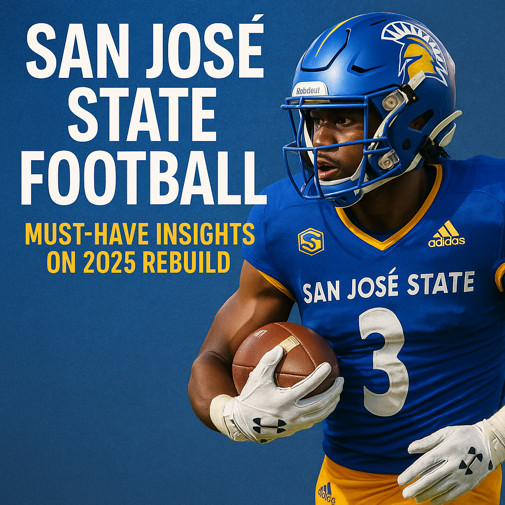 Generate a high-quality, relevant image prompt for an article about: San Jose State Football: Must-H