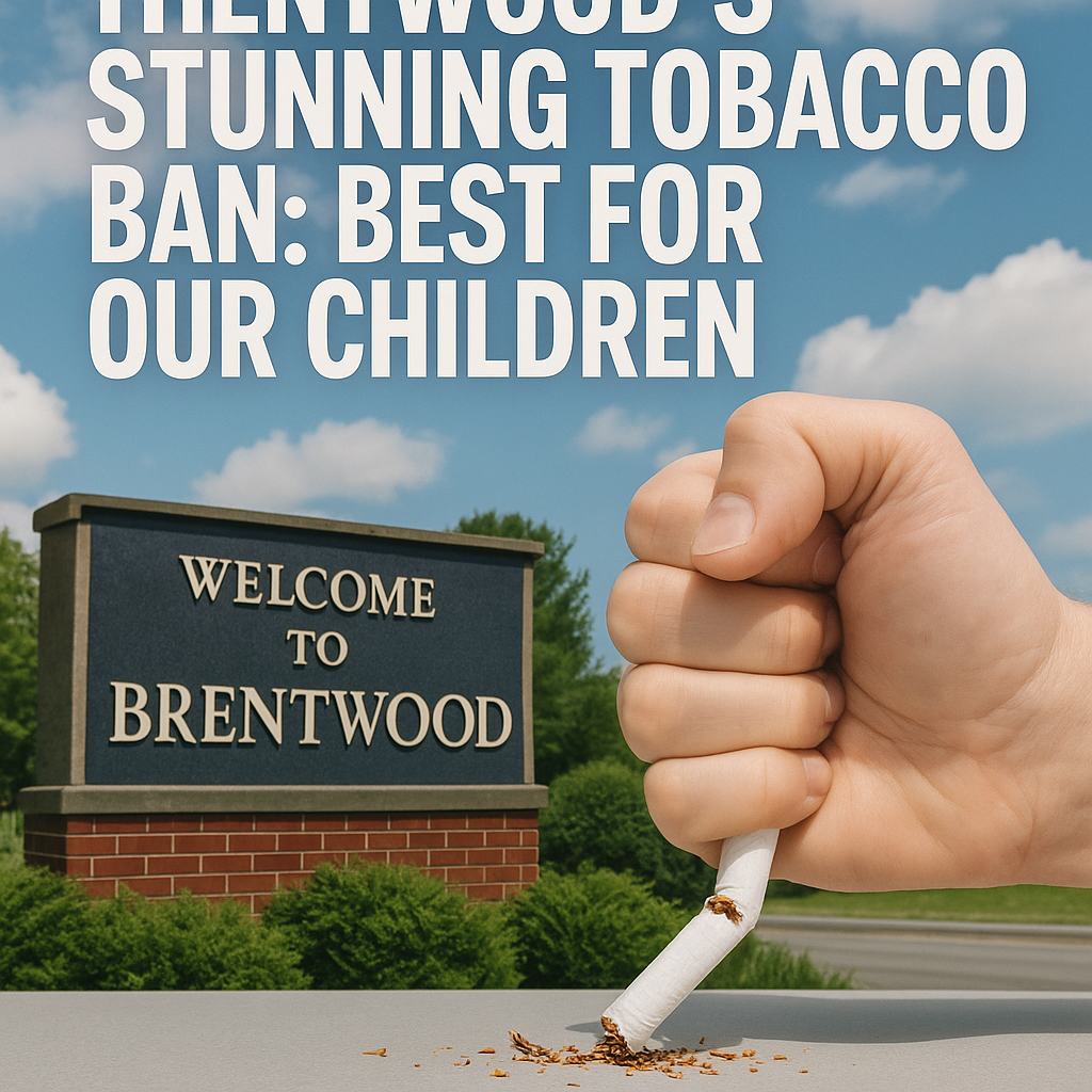 Generate a high-quality, relevant image prompt for an article about: Brentwood’s Stunning Tobacco Ba