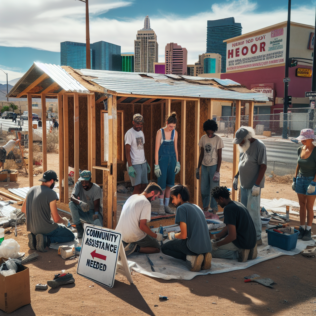 Community Assistance Needed to Repair Shelter Damage in Las Vegas