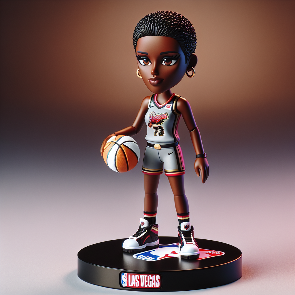 Debut of WNBA Funko Pop! featuring A’ja Wilson of Las Vegas Aces