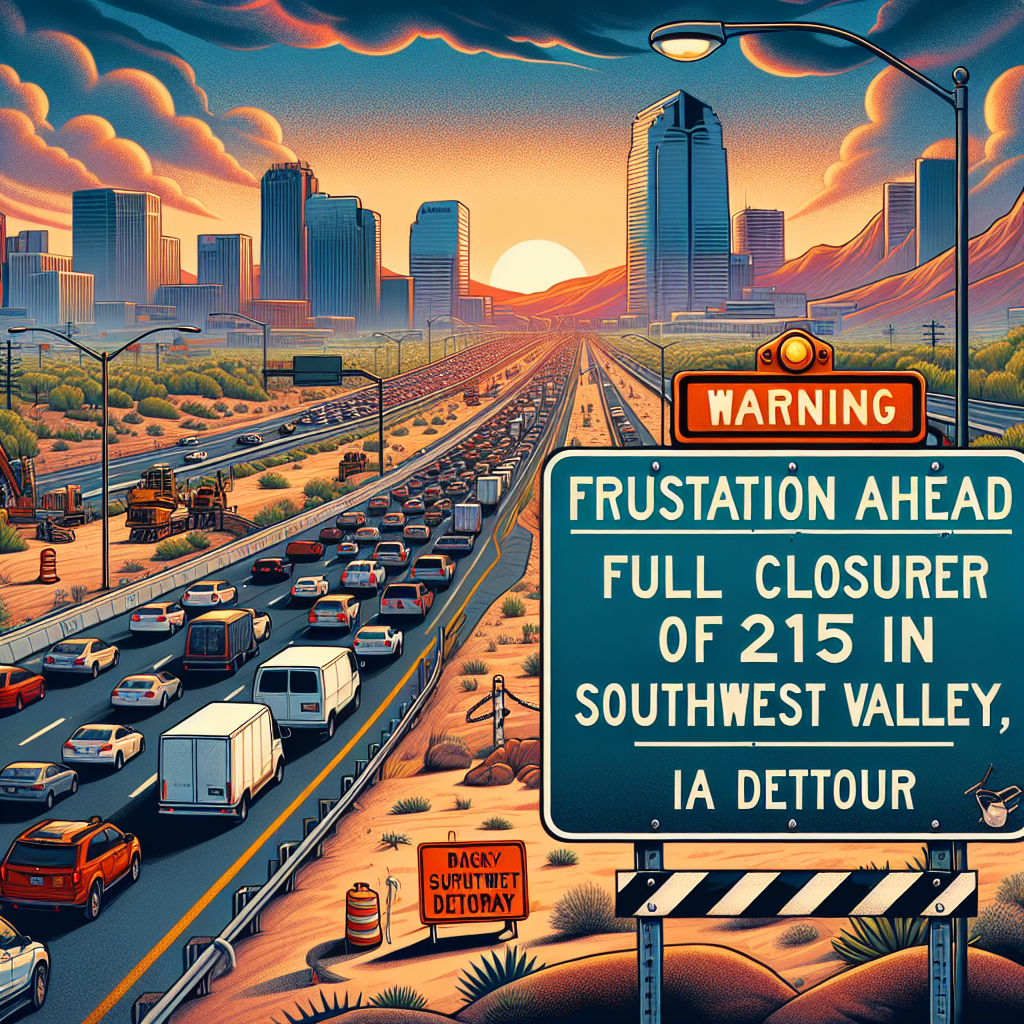 Frustration Ahead: Full Closure of 215 Beltway in Southwest Valley