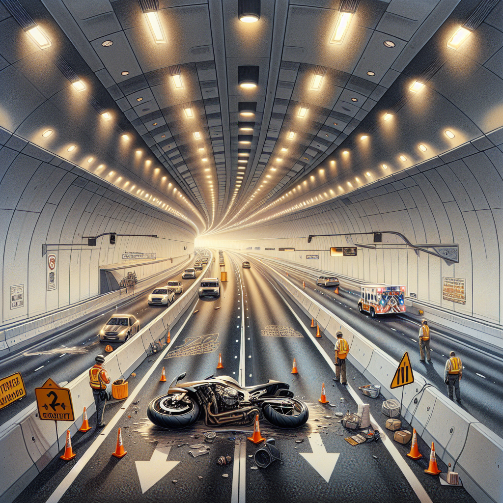 Reopened: Las Vegas Airport Connector Tunnel after Motorcycle Crash