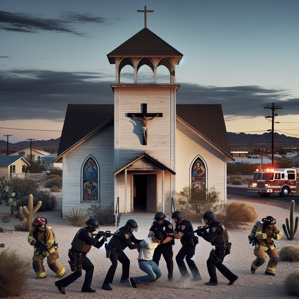Arrest Made in Las Vegas Church Roof Fire