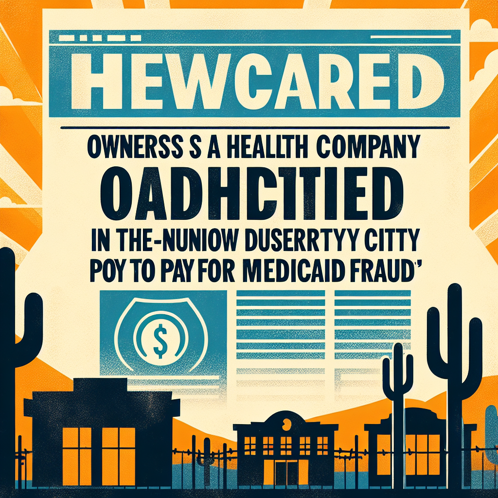Las Vegas Health Company Owners Ordered to Pay $1M for Medicaid Fraud