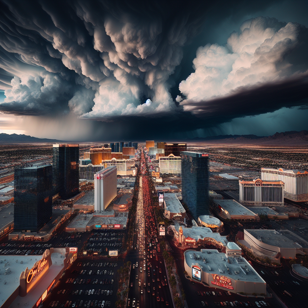 Potential Thunderstorms in Las Vegas Valley by Thursday Afternoon