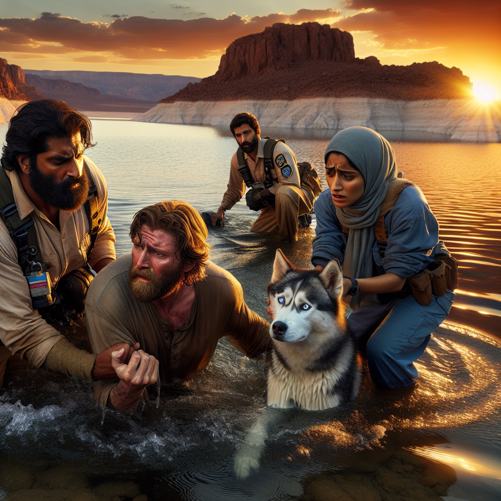 Rescue of Man and Dog in Remote Area of Lake Mead Reported by NPS
