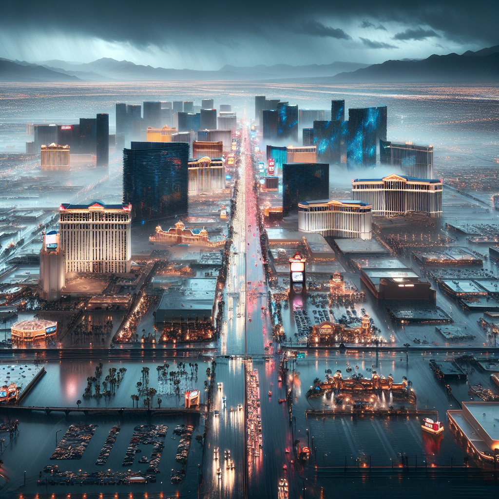 Travel Delays in Las Vegas Valley Due to Heavy Rainfall