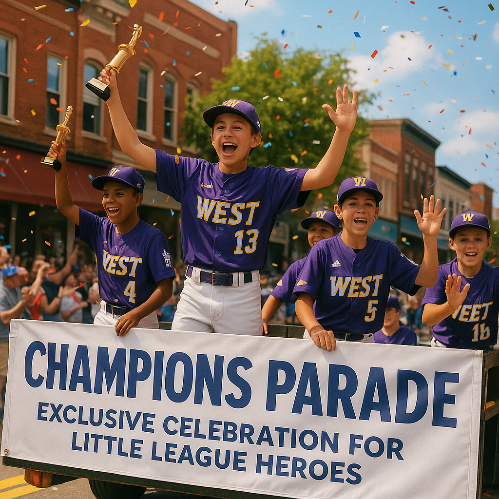 Generate a high-quality, relevant image prompt for an article about: Champions Parade: Exclusive Cel