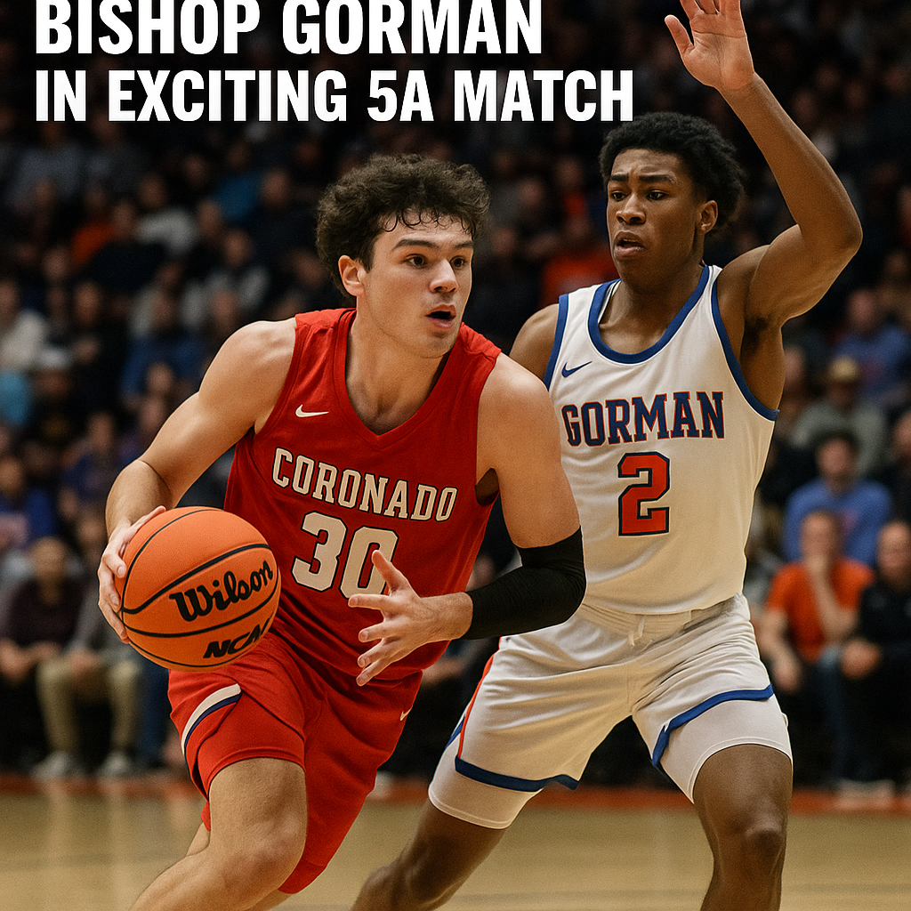 Generate a high-quality, relevant image prompt for an article about: No. 1 Coronado Dominates Bishop