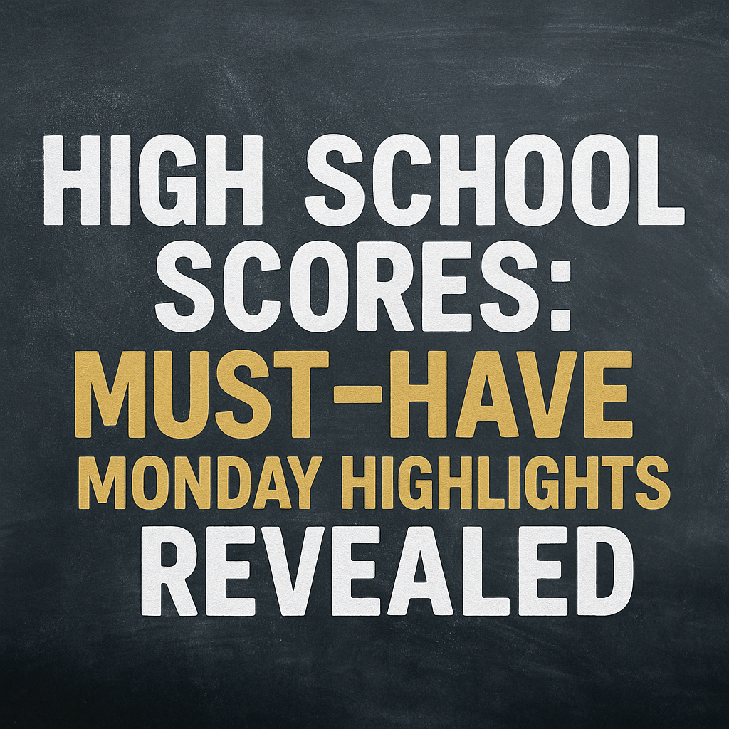 Generate a high-quality, relevant image prompt for an article about: High School Scores: Must-Have M