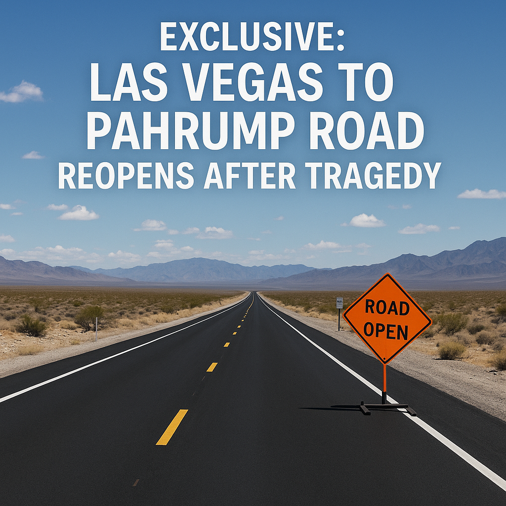 Generate a high-quality, relevant image prompt for an article about: Exclusive: Las Vegas to Pahrump