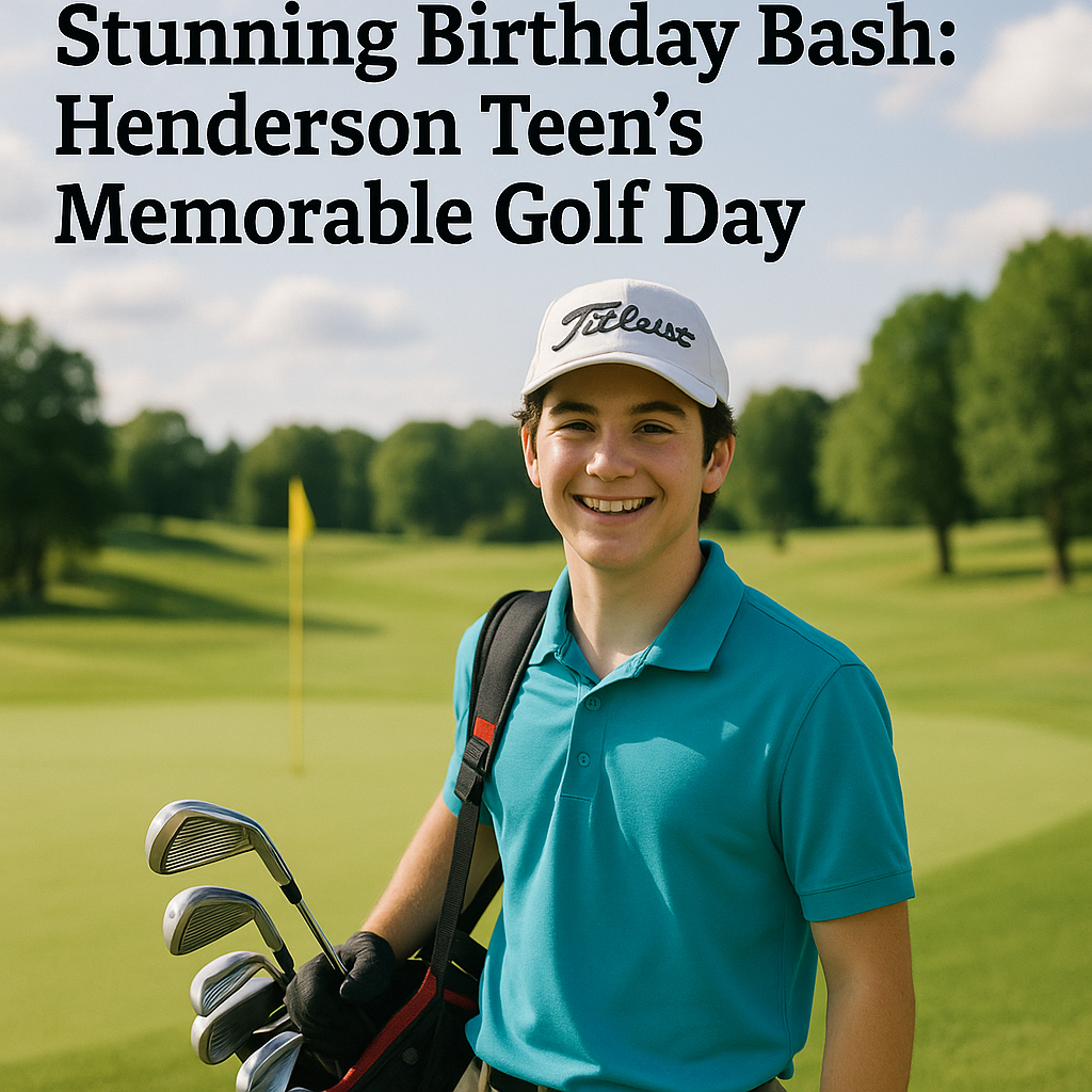 Generate a high-quality, relevant image prompt for an article about: Stunning Birthday Bash: Henders