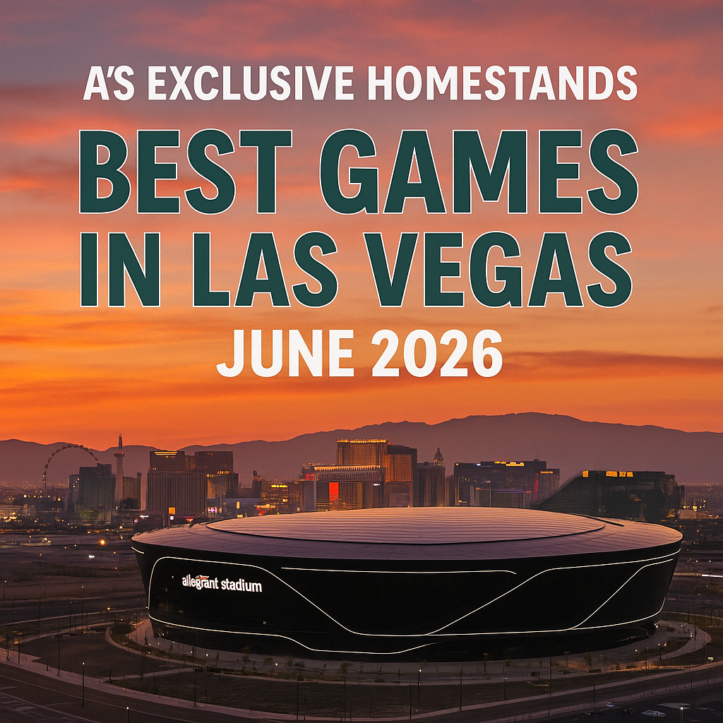 Generate a high-quality, relevant image prompt for an article about: A’s Exclusive Homestands: Best