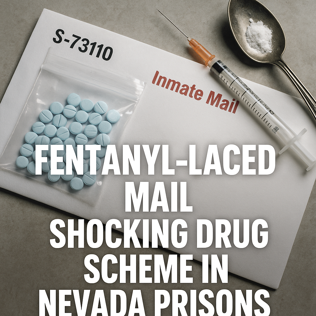 Generate a high-quality, relevant image prompt for an article about: Fentanyl-Laced Mail: Shocking D