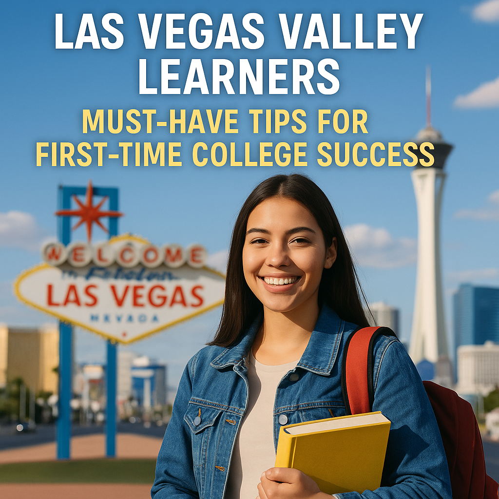 Generate a high-quality, relevant image prompt for an article about: Las Vegas Valley Learners: Must