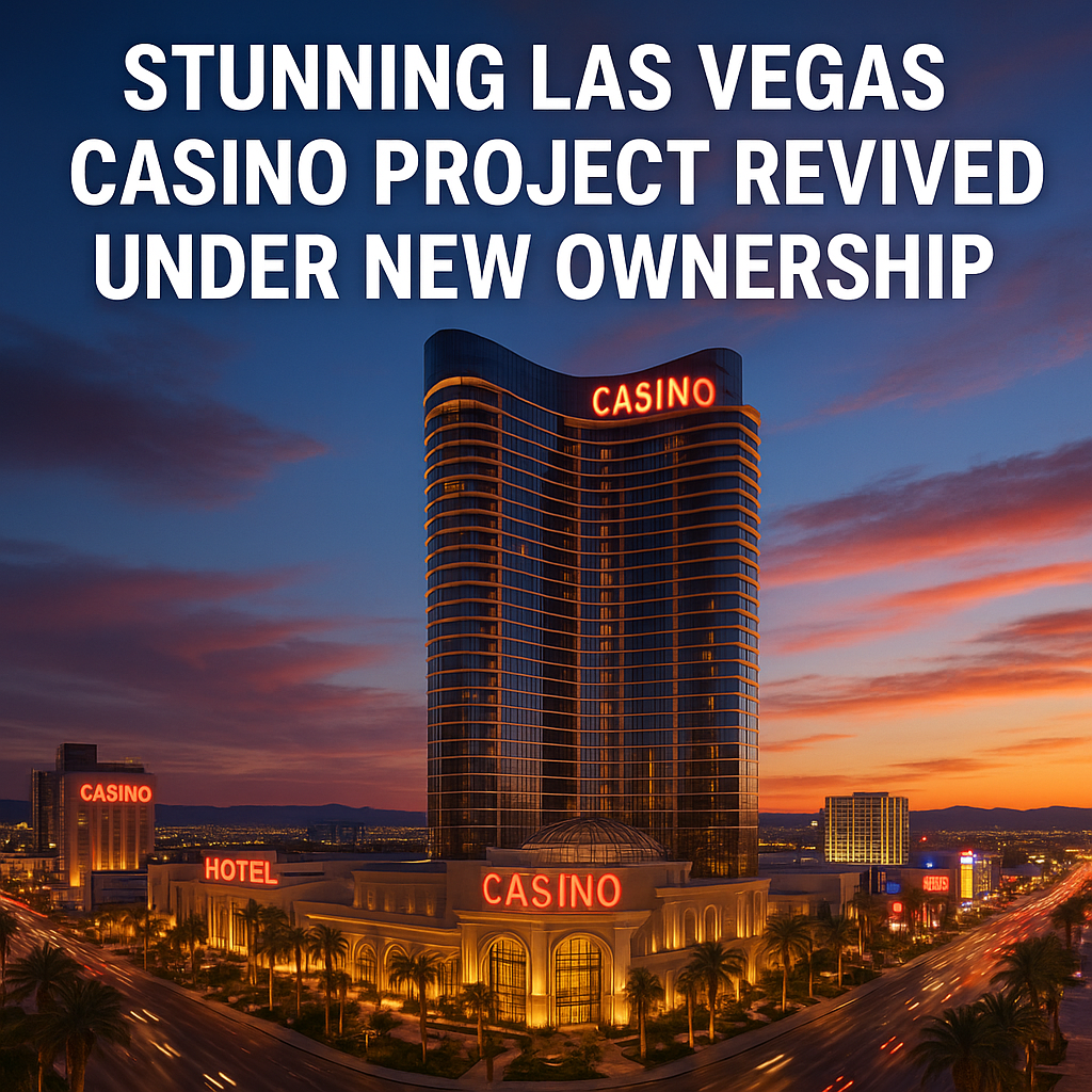 Generate a high-quality, relevant image prompt for an article about: Stunning Las Vegas Casino Proje