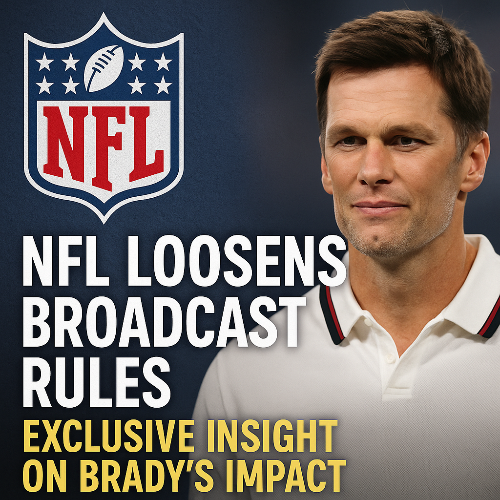 Generate a high-quality, relevant image prompt for an article about: NFL Loosens Broadcast Rules: Ex