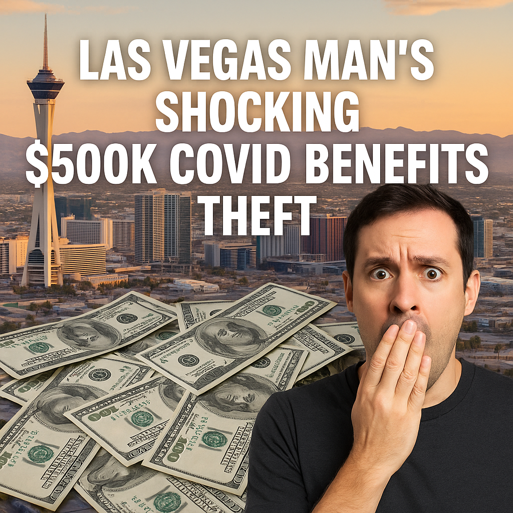 Generate a high-quality, relevant image prompt for an article about: Las Vegas Man’s Shocking $500K