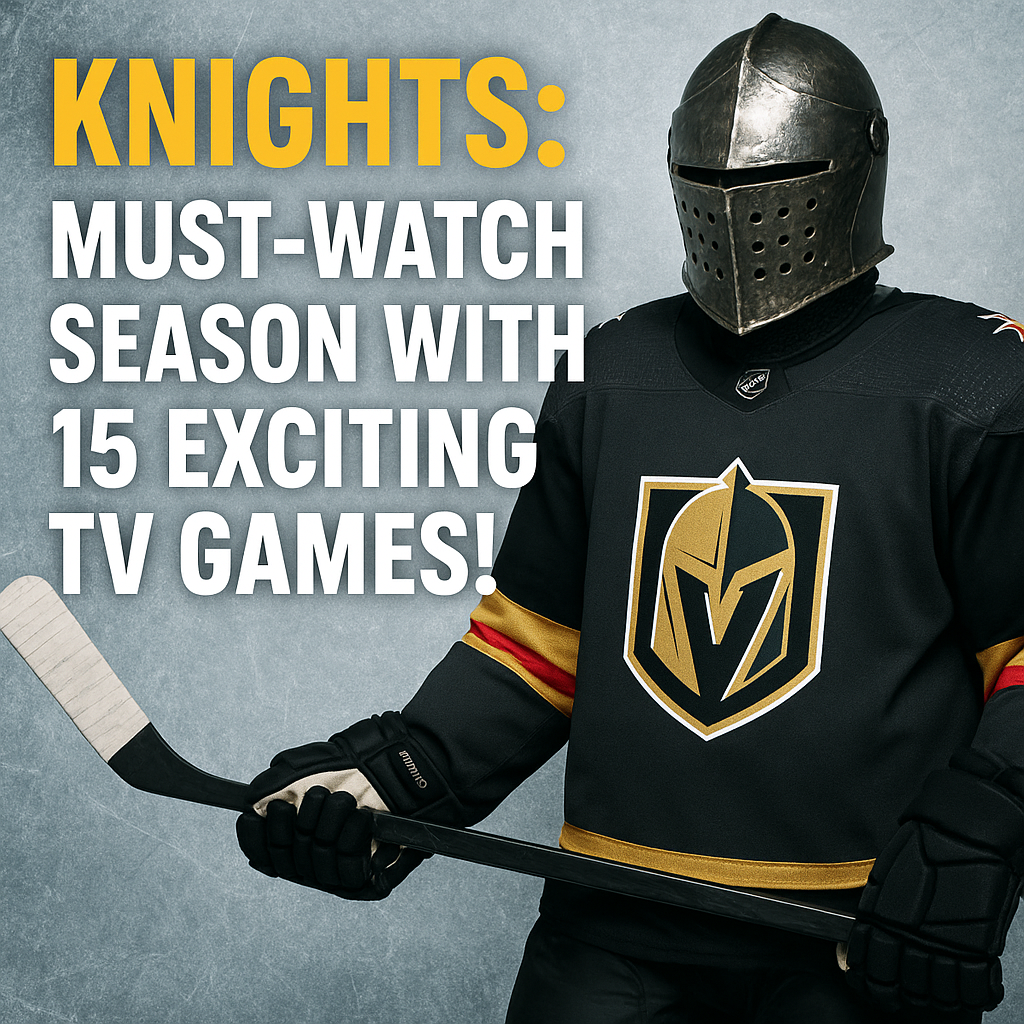 Generate a high-quality, relevant image prompt for an article about: Knights: Must-Watch Season with