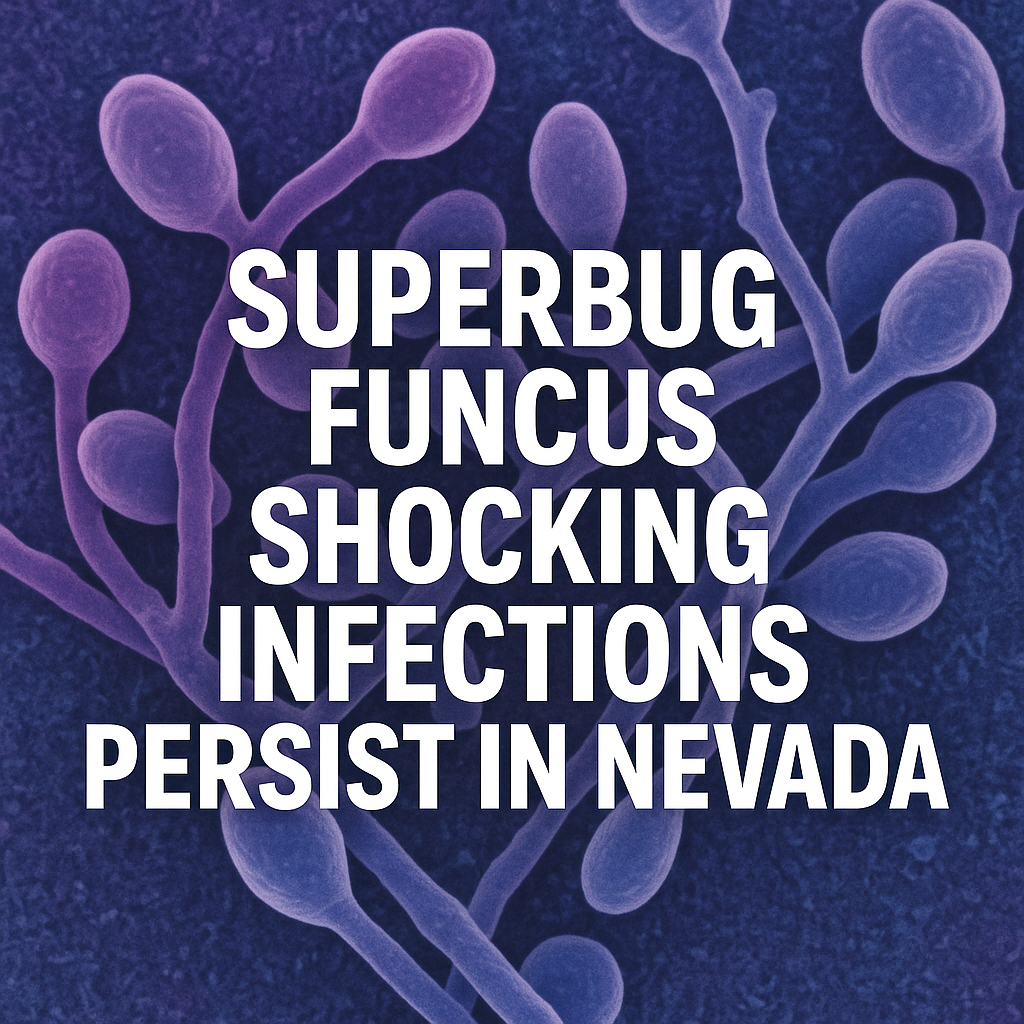 Generate a high-quality, relevant image prompt for an article about: Superbug Fungus: Shocking Infec