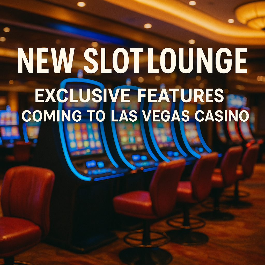 Generate a high-quality, relevant image prompt for an article about: New Slot Lounge: Exclusive Feat