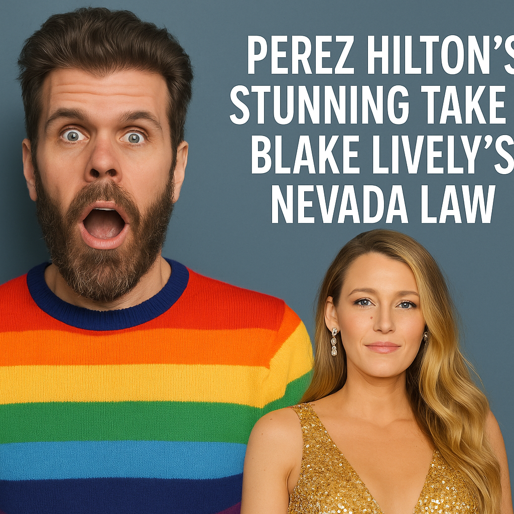Generate a high-quality, relevant image prompt for an article about: Perez Hilton’s Stunning Take on