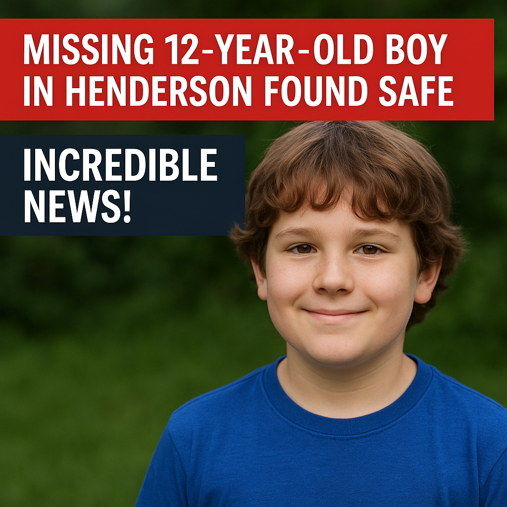 Generate a high-quality, relevant image prompt for an article about: Missing 12-Year-Old Boy in Hend