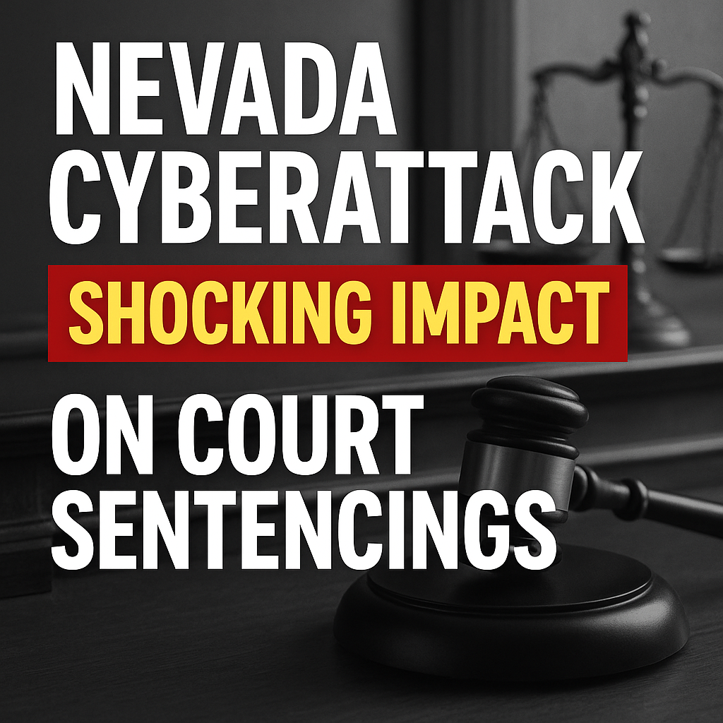 Generate a high-quality, relevant image prompt for an article about: Nevada Cyberattack: Shocking Im