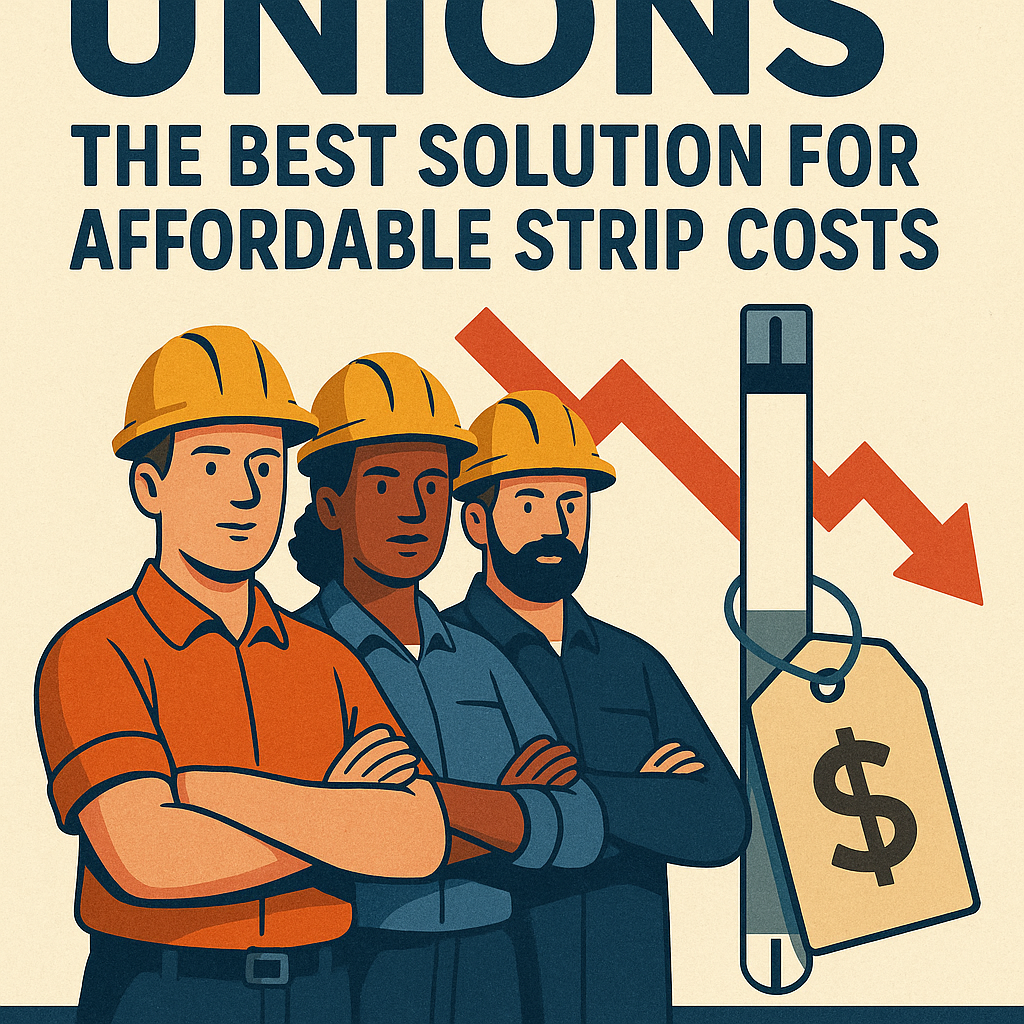Generate a high-quality, relevant image prompt for an article about: Unions: The Best Solution for A
