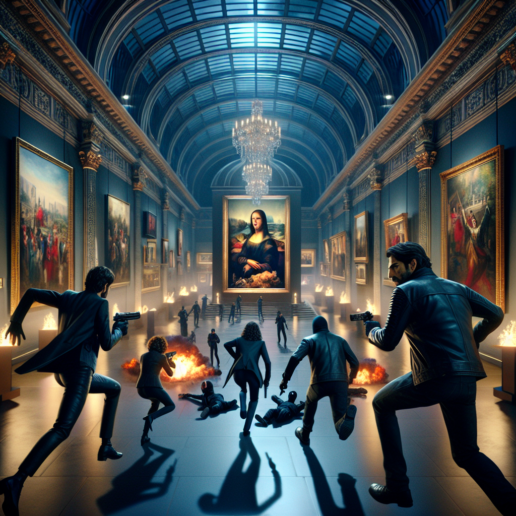 Explosive Heist: Burglars Target Museum in Daring Art Theft