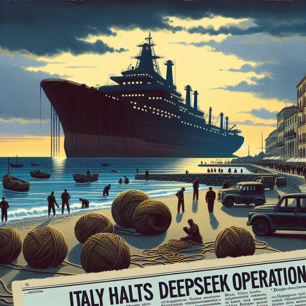 Italy Halts DeepSeek Operations
