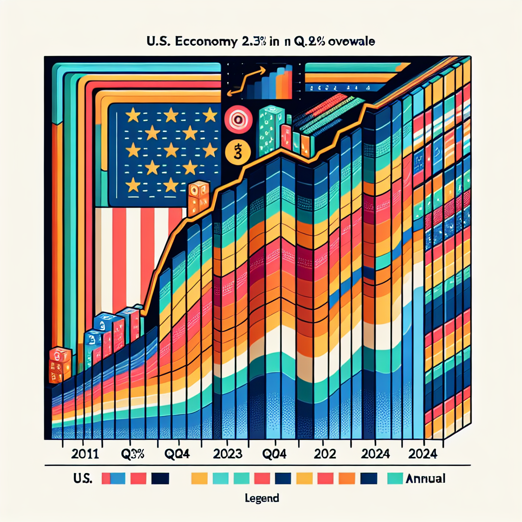 U.S. Economy Expands by 2.3% in Q4 and 2.8% in 2024 Overall