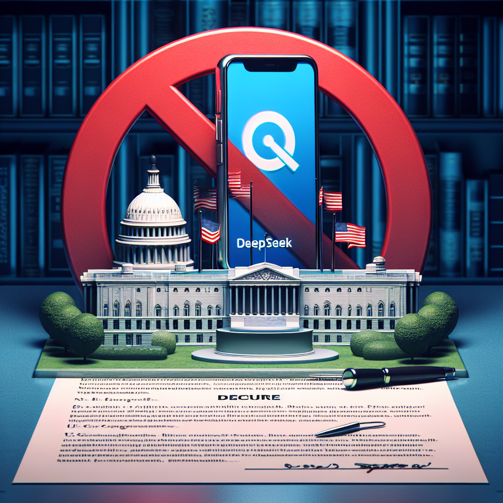 US Congress Prohibits DeepSeek Installation on Employee Devices