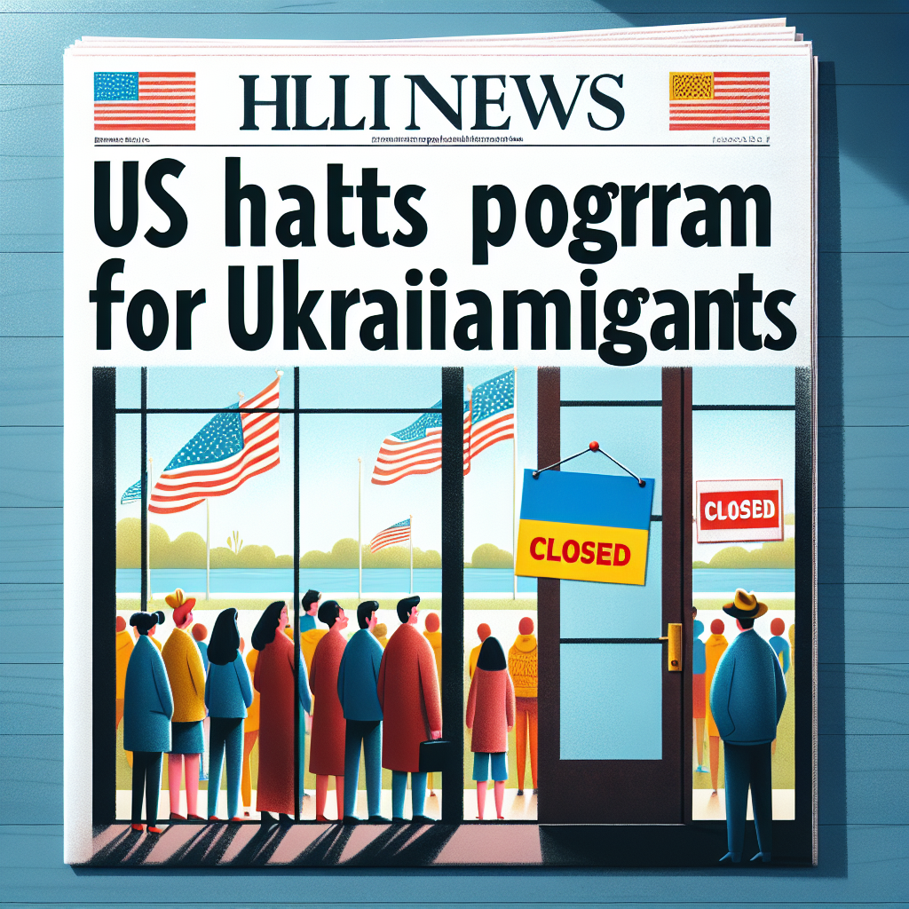 US Halts Program for Ukrainian Immigrants