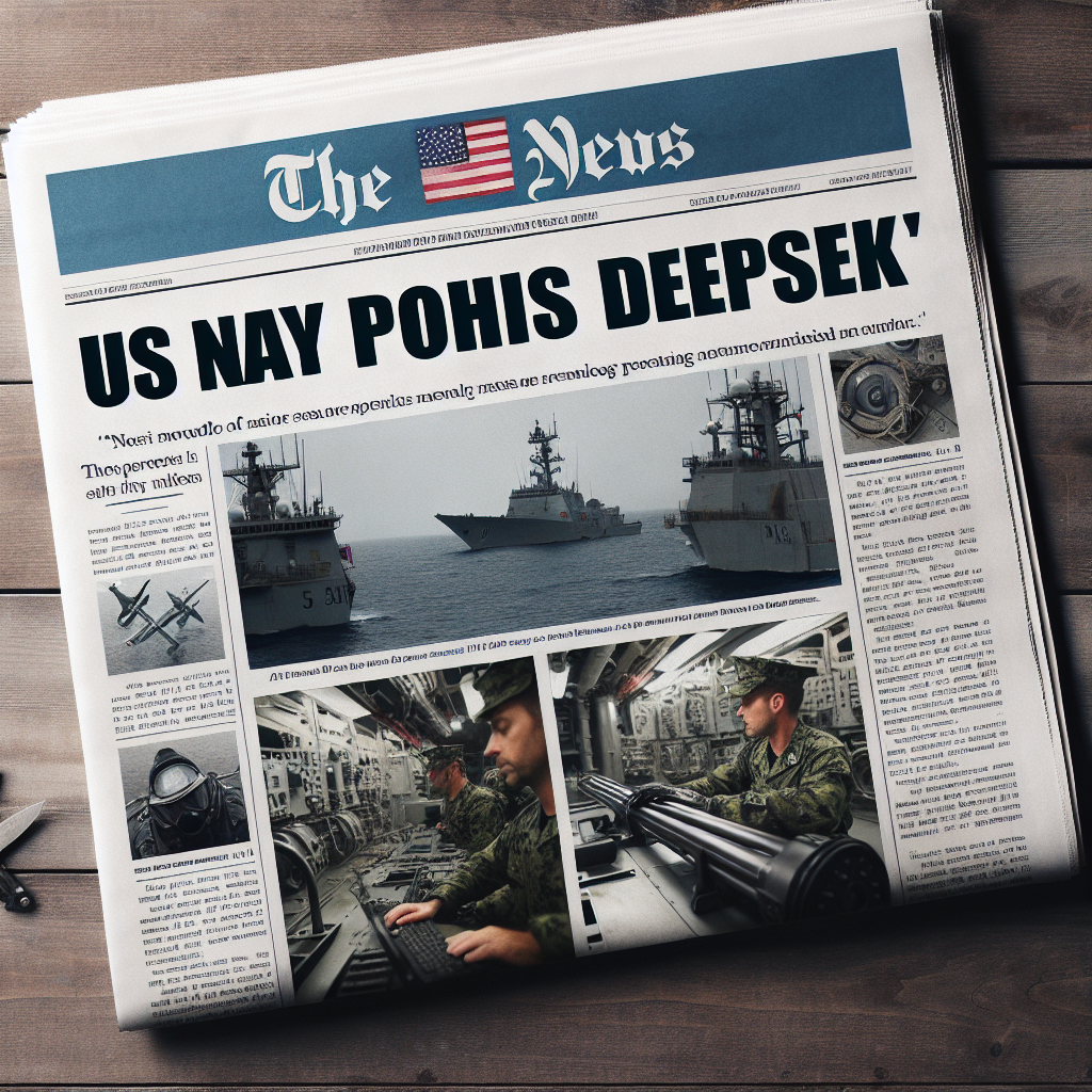 US Navy Prohibits DeepSeek – Reports