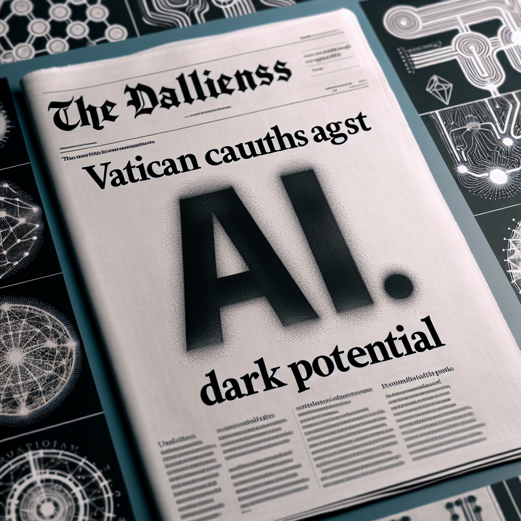 Vatican Cautions Against AI's 'Dark Potential'