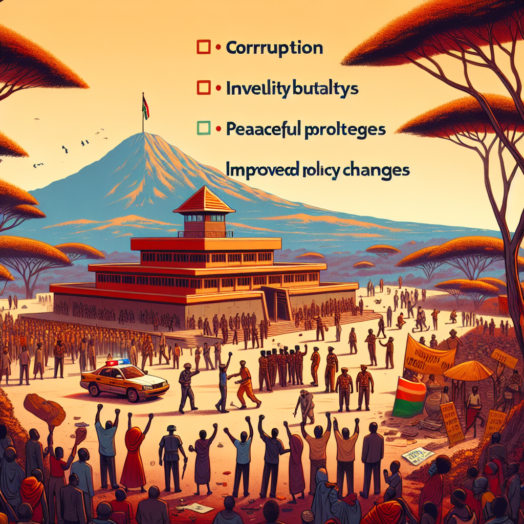Addressing Inequality, Corruption, and Police Brutality in Kenya