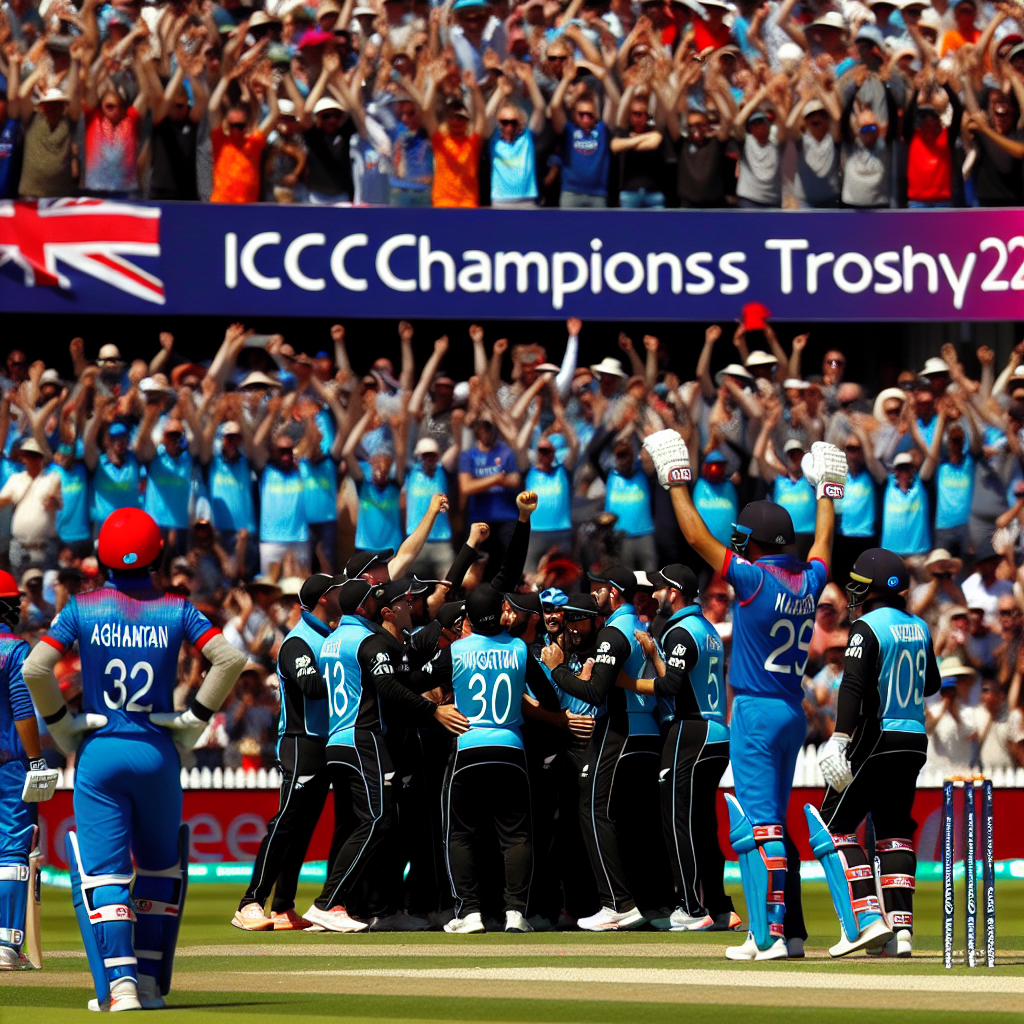 Afghanistan Falls to New Zealand in ICC Champions Trophy 2025 Warm-Up Match
