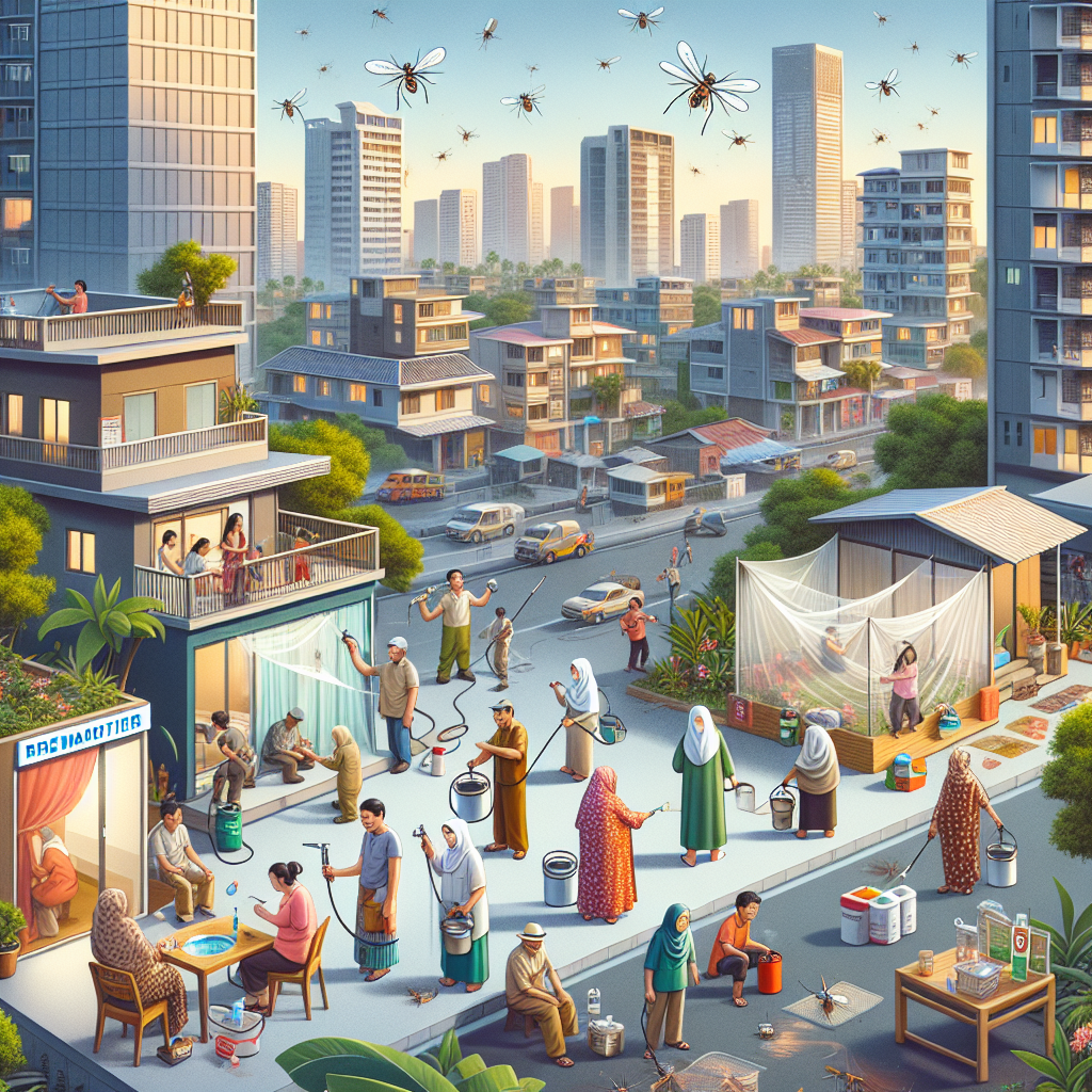 Asian City Residents Earn Money by Eliminating Mosquitoes