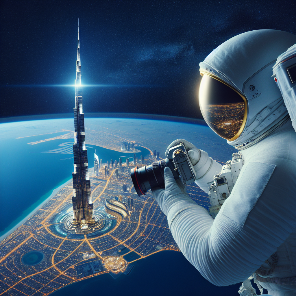 Astronaut Captures Stunning Image of Burj Khalifa from Space