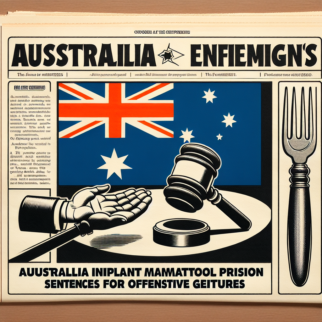 Australia Implements Mandatory Prison Sentences for Nazi Salutes